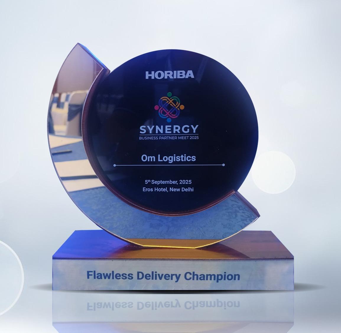 Flawless Delivery Champion Award, HORIBA Synergy Business Partner Meet icon